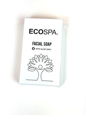 ECOSPA Facial Soap with Aloe Vera. 1.41 fl. oz. / 40g. New in box.